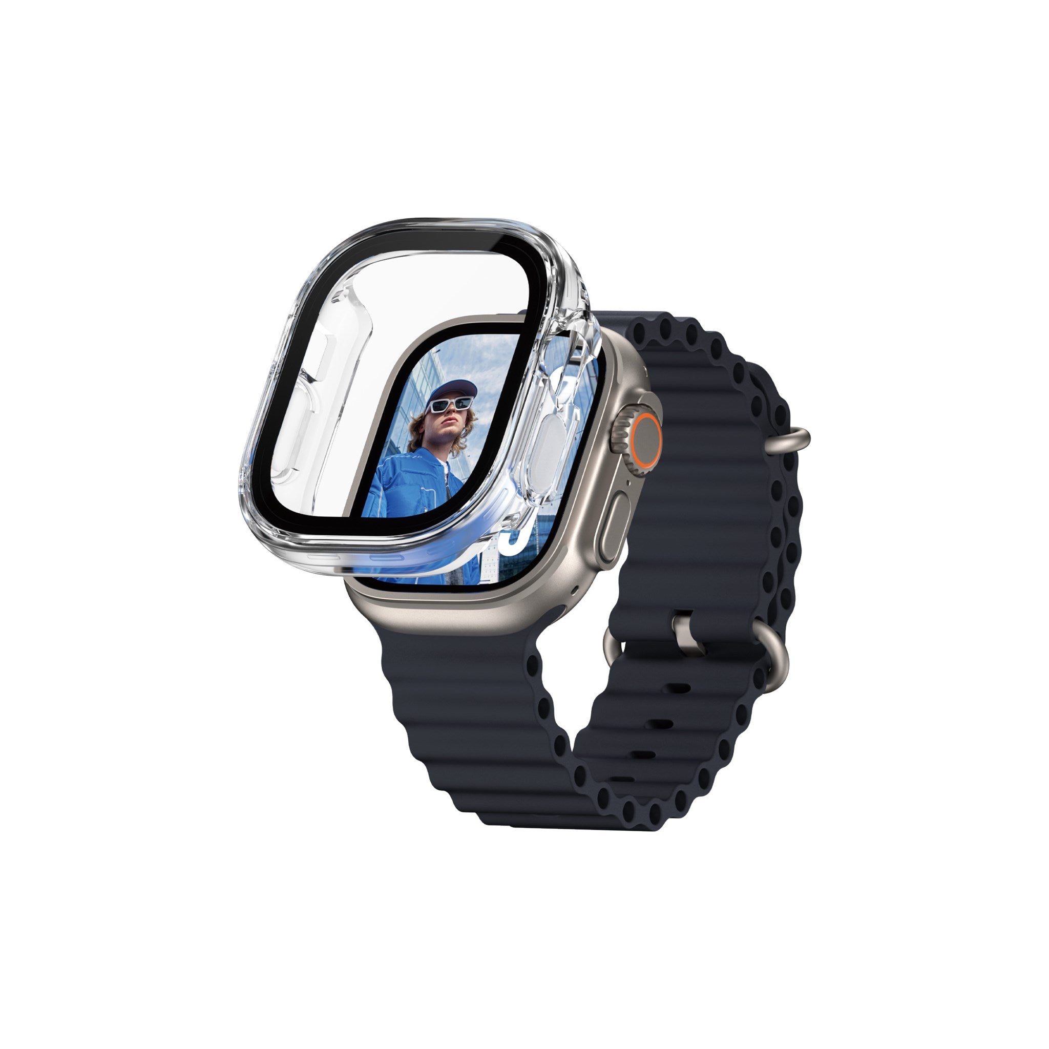 PanzerGlass® Case Squad Full Body Transparent Apple Watch Ultra 3 | Ultra 2 | Ultra | 49mm